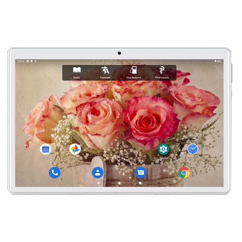 10.1 INCH MLS Android 9.0 Phone Call Tablet PC RAM 3GB ROM 32GB  MTK9863 Octa Core 1280*800 IPS Screen WIFI Type-C USB 3