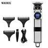 WAIKIL Men's Electric Hair Clipper Oil Head Carving Hair Salon Professional Hair Clipper USB Charging Digital Hair Clipper Tool 1