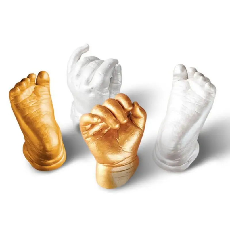 Hot Hand Mold Set Souvenir Casting Set Diy Hand Foot Printing Mold Plaster  Casting Kit Handprint Keepsake Growth Couple Mould - Figurines & Miniatures  - AliExpress