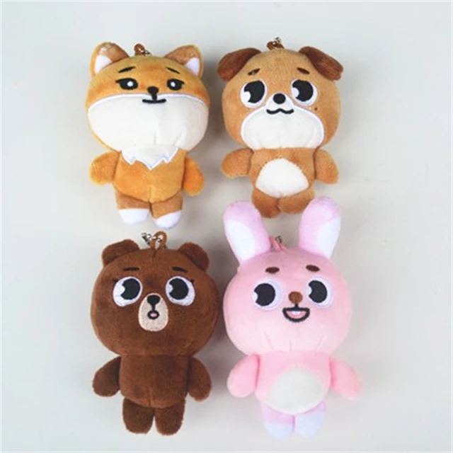 KPOP Day6 Cartoon Plush Keyring Pendant Cute Animal Fill