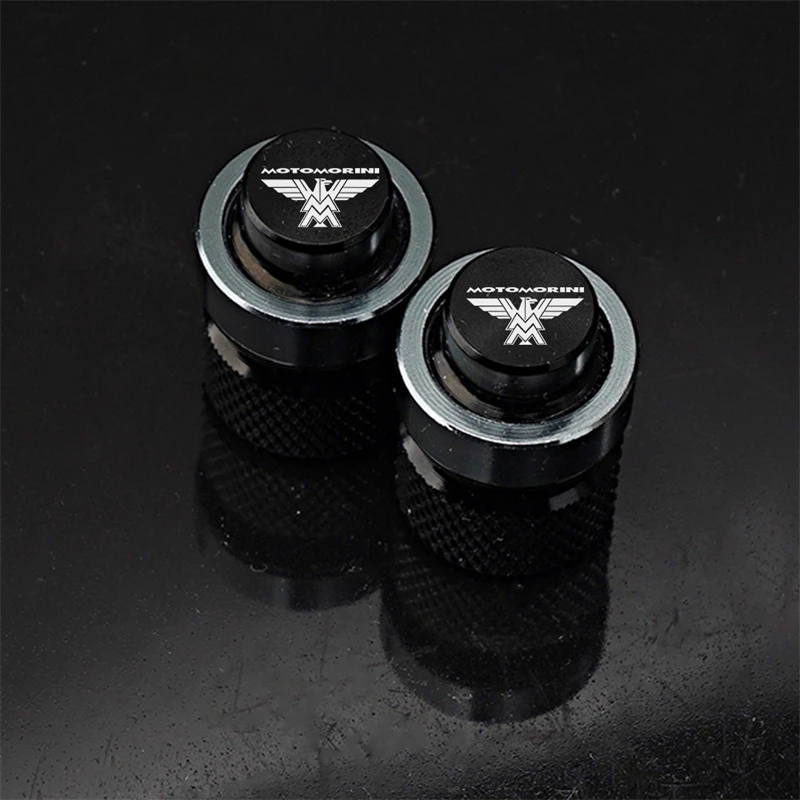 Premium CNC Motorcycle Tire Valve Caps Cover - Universal Fit