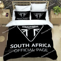 3D T-Triumphs Motorcycle Bedding Sets Exquisite Bed Supplies Set Duvet Cover Bed Comforter Set Bedding Set Luxury Birthday Gift 2