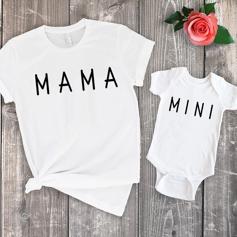 

baby tshirt family look white love shirt XXL M mom and daughter tops mom son matching clothes mommy and me family clothing