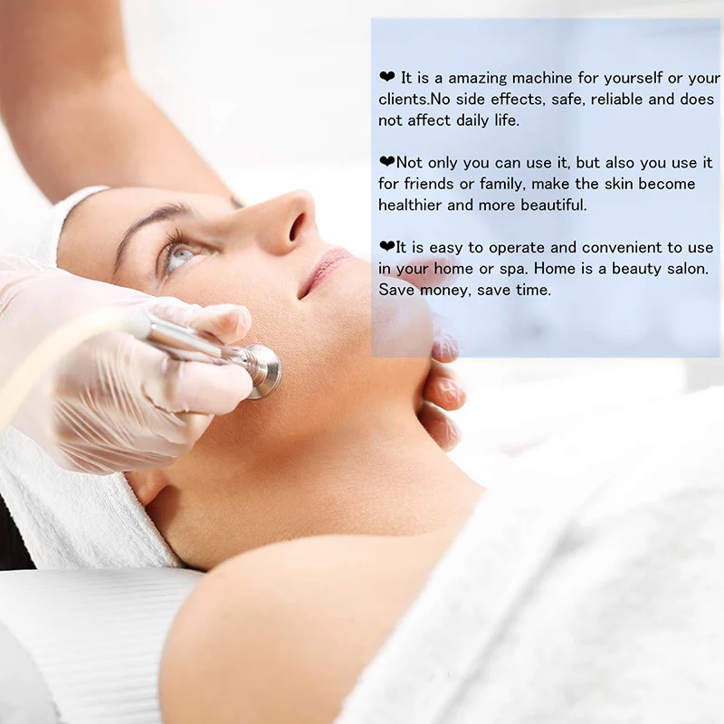 3 in 1 Diamond Microdermabrasion Machine High Suction Facial Peeling Device Cleansing Skin Facial Skin Care Household Equipment