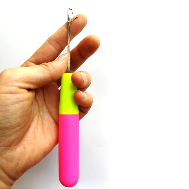 Latch Crochet Hook Needle Plastic Knitt For Making Jumbo Braiding Dreadlock Hair Tools Weaving Dreadlock Extension