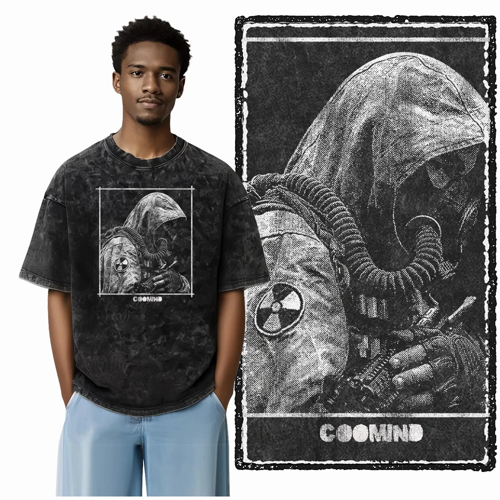 U6 100 % Baumwolle, große Größe, säuregewaschen, cooles Streetwear-Druck, Unisex-T-Shirt, Vintage, cooles Vintage-Männer-T-Shirt, cooles T-Shirt für Männer – Detail 11