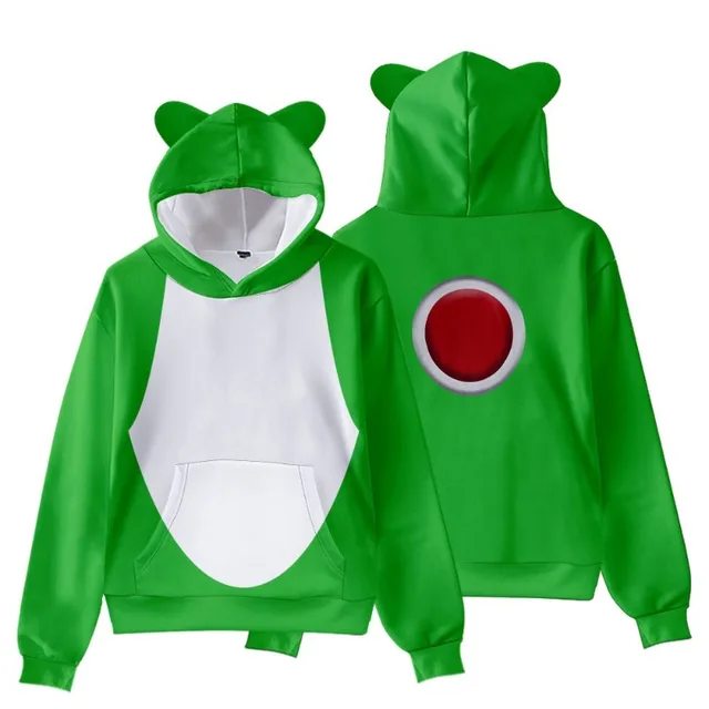トップス Yoshi Amazon.com: Super Mario Yoshi Color Fade Circle Logo