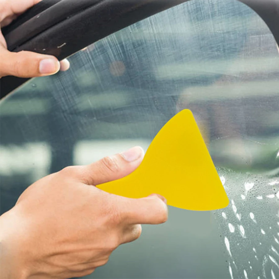 5 Pcs Plastic Scraper Window Cleaner Windshield Snow Shovel Car Accessories Car Cleaning Tools Wipers Car Film Application Tools