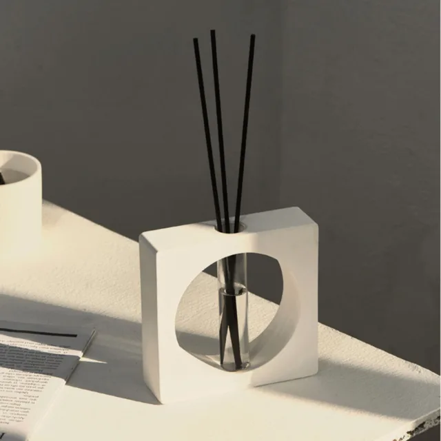 Geometric Aroma Diffuser Bottle Modern Room Decor Essential Oils Diffuser Bottle Empty Home Perfume Diffuser Sticks With Bottle 3