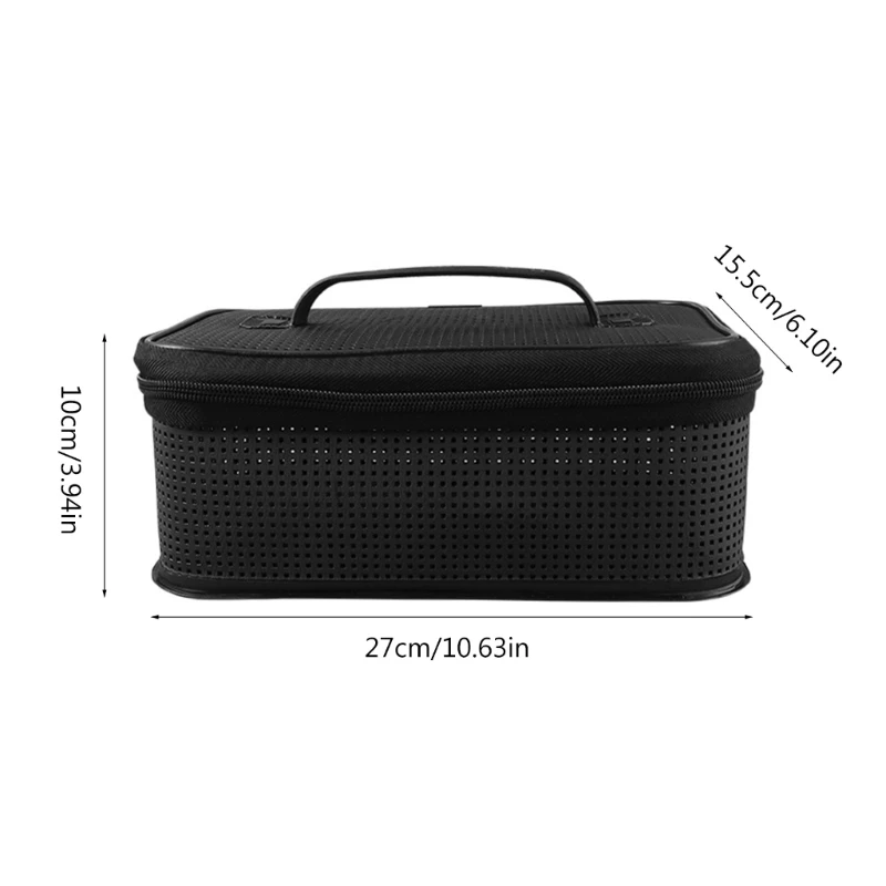 Bag with Convenient Handle Portable Tackle Storage Bag Breathable Mesh Lure  Baits Storage Bag Easy to Carry