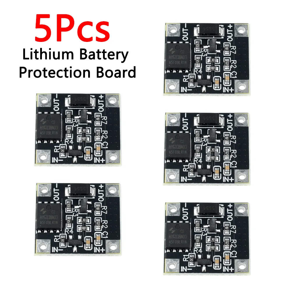 1-5 Stück BMS 18V 20V 21V Lithium-Batterie-Schutzplatine 15V Überentladungs- und Unterspannungsschutz für Batteriemanagement