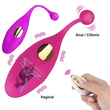 Remote Vagina Vibrator Sex Toys for Women, Clitoris Mastur Bators Toy For Adults Vaginal Vibrating Egg Exotic Accessories, Dildo 4