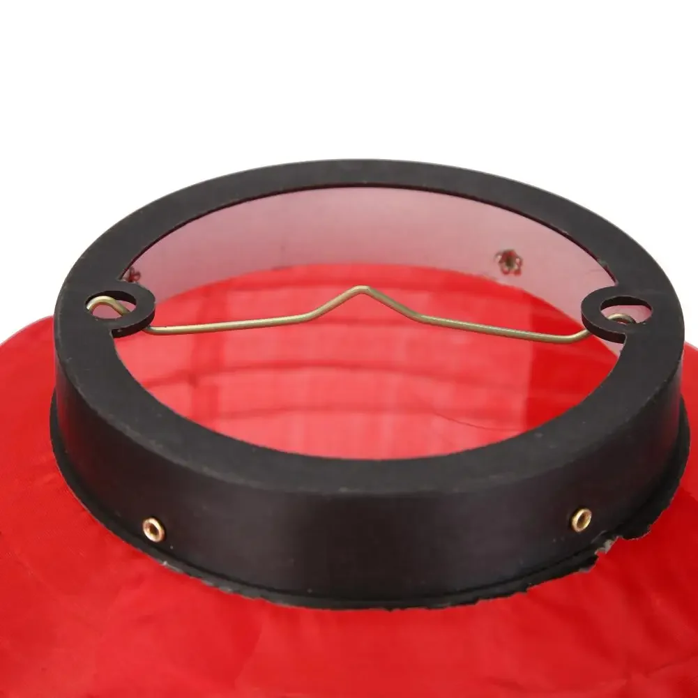 2 stücke 10 Zoll chinesische/japanische lange geformte Stoff DIY Restaurant Laterne Laterne Lampe für Home Party hängen Lampion Dekoration – Detail 15