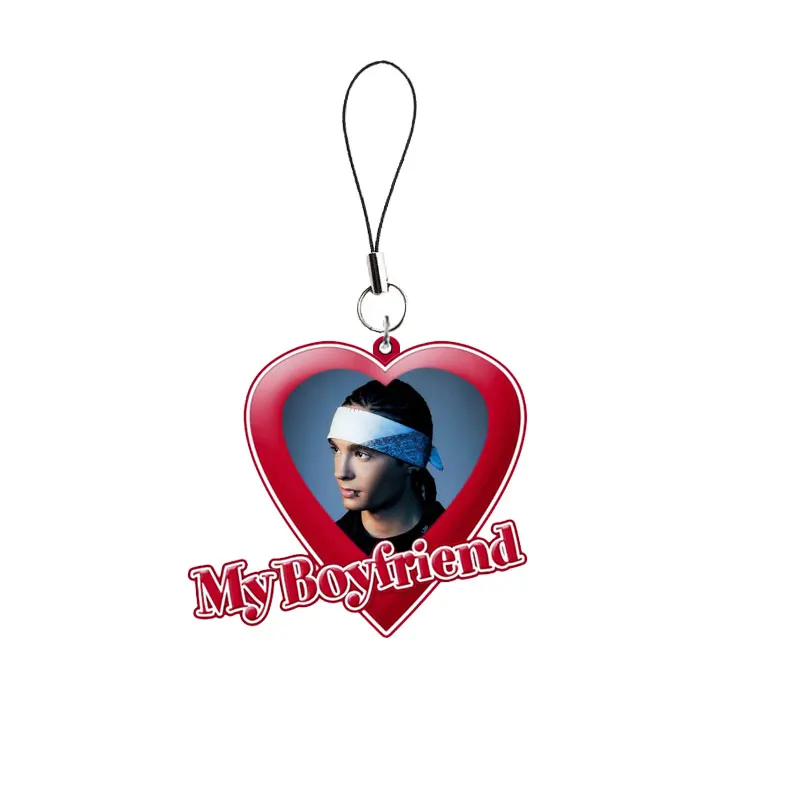 Trendy Hip Hop Artist Keychain - Stylish Musician-Inspired Gift