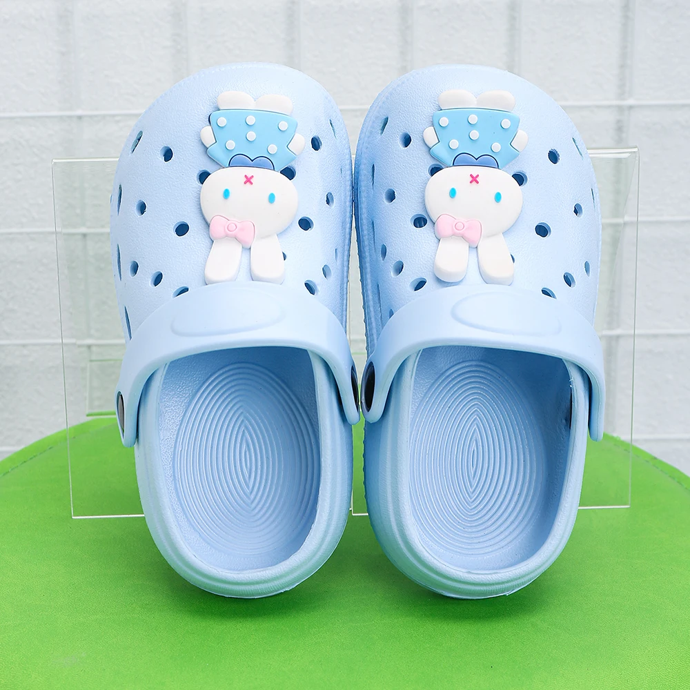 Children'S Cartoon Anti-Slip Outdoor Shoes Soft Slippers Boys and Girls Bathroom Slippers Super Cute Baby Home Hole Shoes