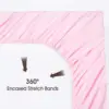 Microfiber Fitted Crib Sheets for Baby Boys Girls Cozy & Soft Solid Color Toddler Bed Sheets for Standard Crib Mattr 3