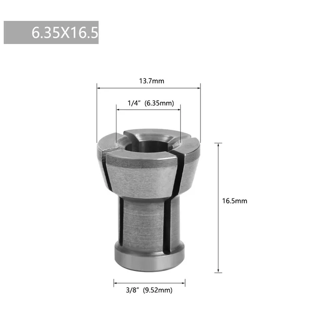 Promo 3Pcs Air Die Grinder Collet Chuck For Air Grinder Grinding Machine Polishing
