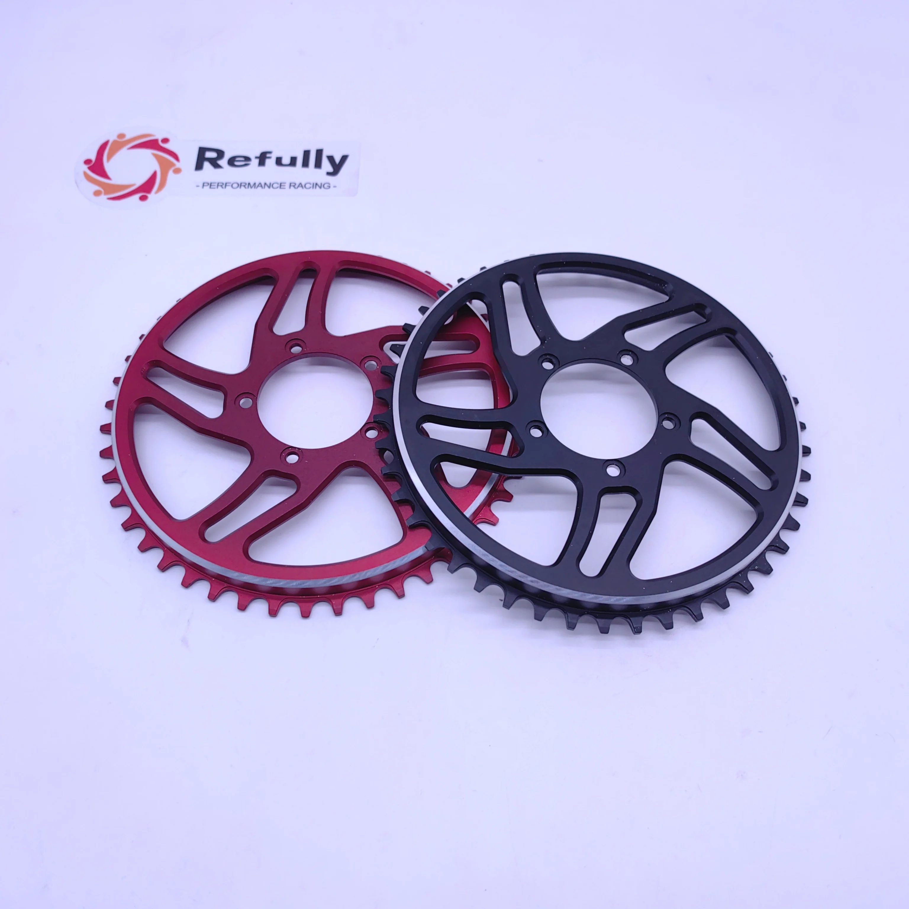 Narrow Wide Design Chainring 46T Kit For Bafang BBS01&BBS02