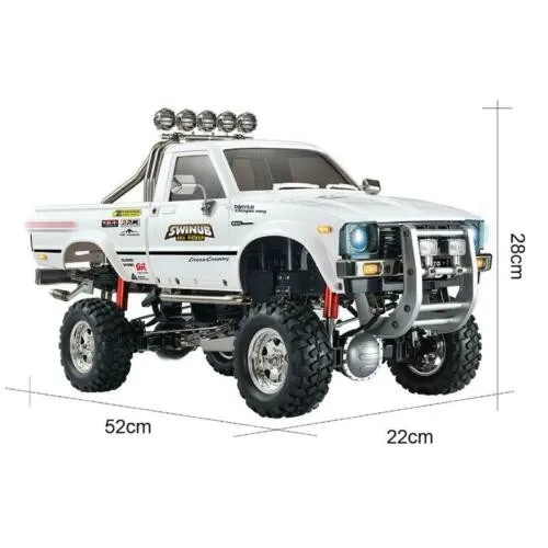 HG 1/10 P409 Pickup Model 4*4 RC Rally Car Racing Crawler 2.4G Ready to Go W/O Battery TH16808-SMT2 3