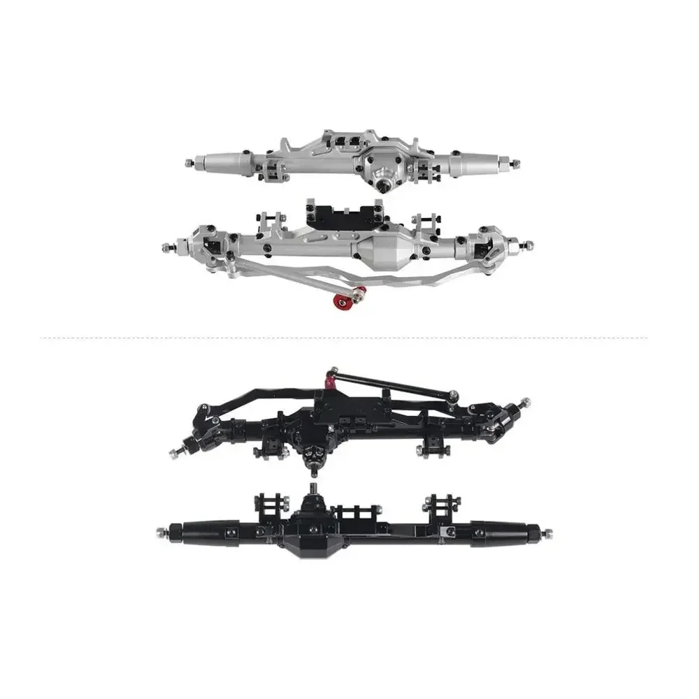 

1/10 RC Cars Complete Aluminum alloy Front Rear Axle for RC Crawler Axial WRAITH Rock Racer 90018 90045 RR10 90048 90053