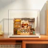 Robotime Rolife DollHouse Kit Mini DIY Dust Cover For 3D Puzzle Assembly Building Model Toys Home Bedroom Decoration 1