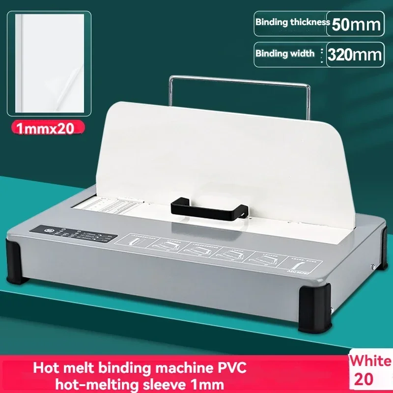 소형 핫멜트 바인딩 기계 자동 소형 계약 입찰 문서 A4 봉투 도서 도구 가정용