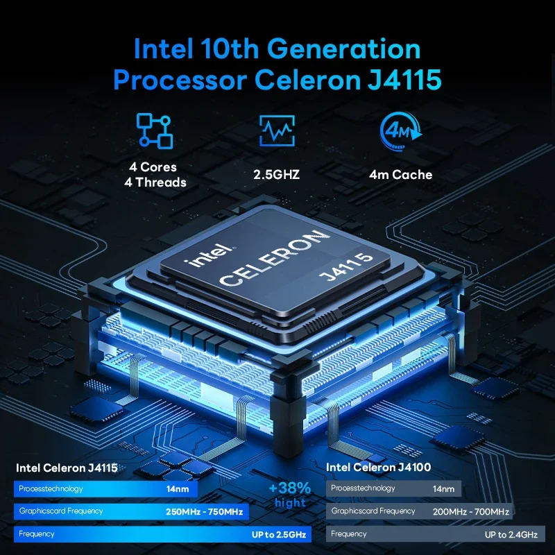 KELIWEI б   Ʈ ǻ,   J4115, 8G RAM, 256G, 512G SSD,  11, 15.6 ġ Ʈ