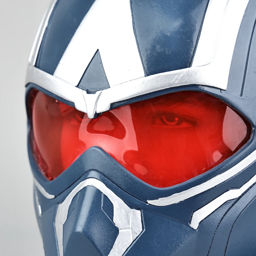 Movie Captain America 4 Cosplay Helmets Masks Superhero Brave New World Halloween Helmets Props Hard PVC Material