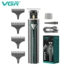 VGR Hair Trimmer T9 Hair Clipper Professional Hair Cutting Machine Electric Beard Trimmer Metal Cordless Trimmer for Men V-009