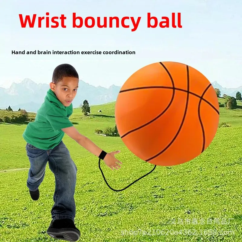 Magic Bounce Rubber Ball For Strength And Coordination Training Outdoor Fitness Toys For Elderly And Children Wrist Exerciser