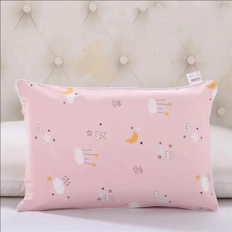 Cotton Children's Pillowcase Size Single Piece Cartoon Pattern Four Season Not including Pillow