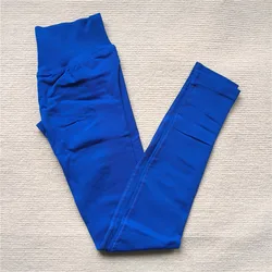 Elevate Seamless High-Impact Fitness Leggings - L (Deep Sea Blue)