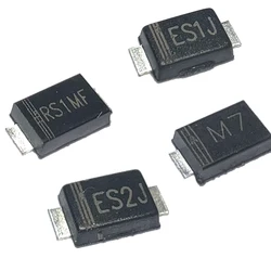 100pcs SMD Schottky Rectifier Diode - Thin Section Diodes Collection (ES1JF SMAF)