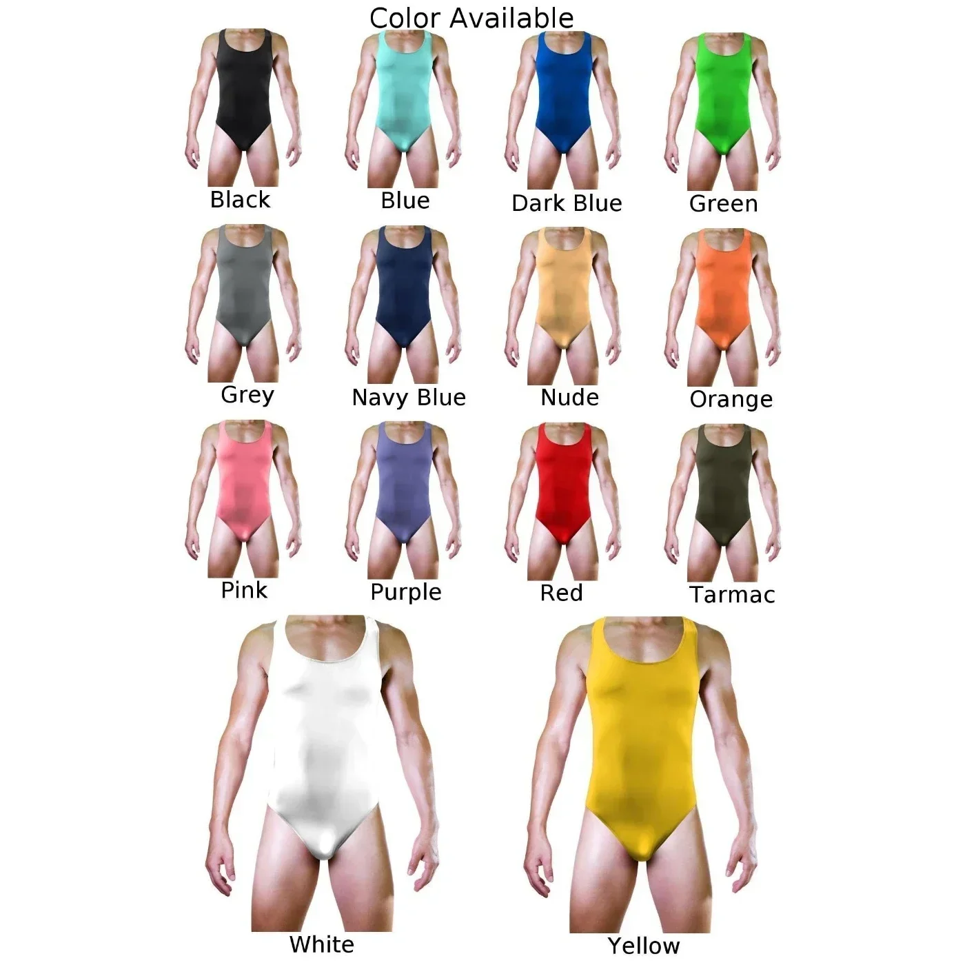 Mens Ice Silk Backless Singlet Jockstrap Bulge Thong Bodysuit Underwear Beach Bathing Suit Swimwear Fitness Running Jumpsuits men bodysuits