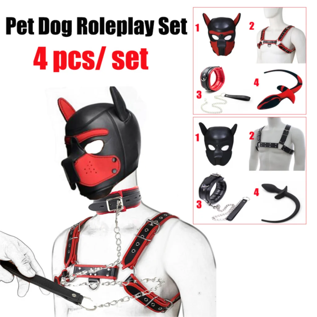 Kit per donna X Bdms, restrizioni, strumenti sessuali, sex shop, strumento sessuale per coppia, maschera erotica Bdsm_voghion.com