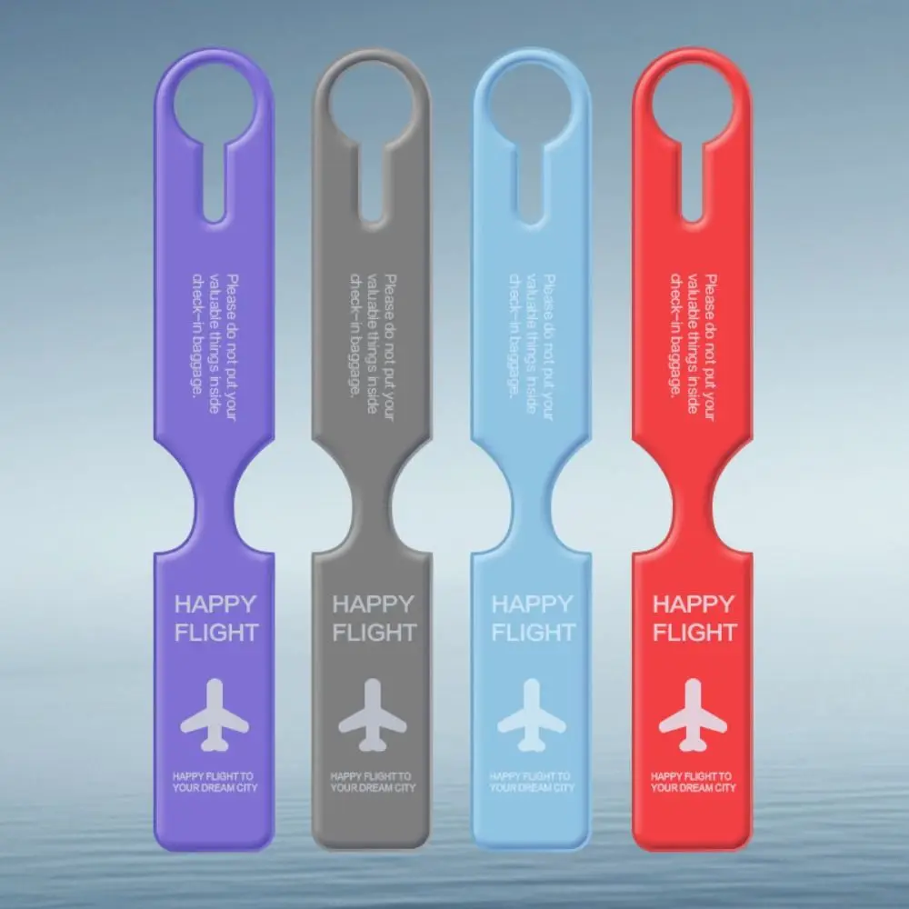 

Boarding Pass PVC Luggage Tag Information Card Address Label Boarding Pass Tag Baggage Name Tags Aircraft Consignment Card Tag