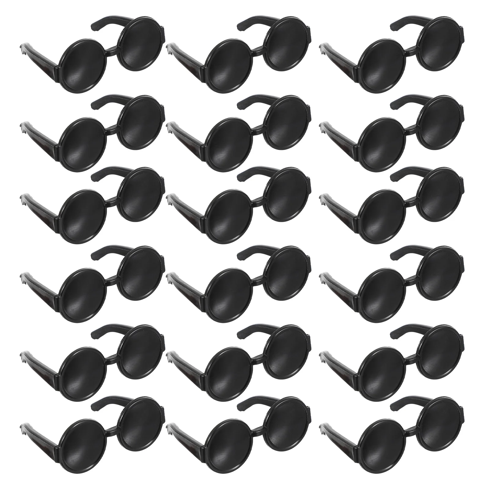 

60 Pcs Mini Glasses Lovely Eyeglasses Sun Toy Sunglasses Accessories Plastic DIY Dollhouse