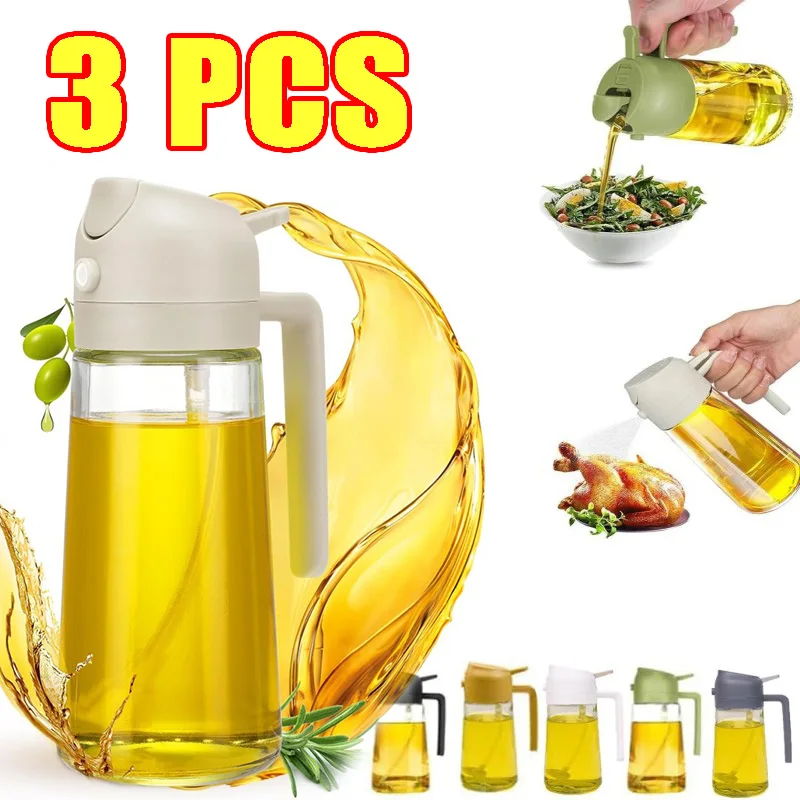 Dual Purpose Glass Oil Bottle Kitchen Spray Oil Sprayer Bottle Kitchen Oils Spray Can Leakproof Oil Spray Bottle Household Dual Purpose Glass Oil Bottle Kitchen Spray Oil Sprayer Bottle Kitchen Oils Spray Can Leakproof Oil Spray Bottle Household