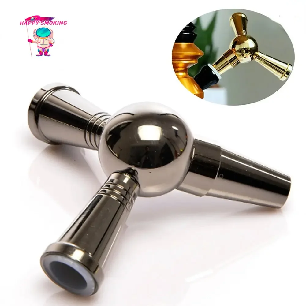 hookah accessories Shisha Hookah Hose Adapter Splitter Hose Connect Plastic One Divides Into Two Universal Shisa Smoking Accessories