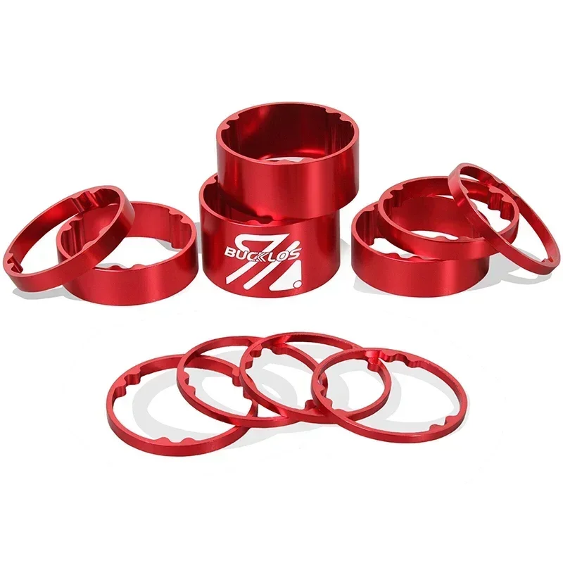 11PCS Headset Spacer Bike 1-1/8 Fork Stem Carbon Fiber Washer 20 15 10 5 3 2 Mm