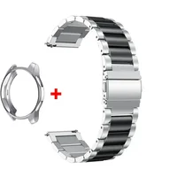 Bracelet + étui pour Samsung Galaxy Watch 7 6 5 4 44mm 40mm classique 46mm 42mm Bracelet en acier inoxydable Galaxy Watch 5 Pro 45mm 6