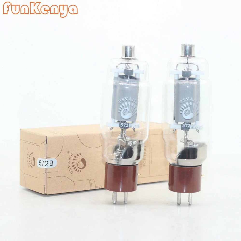 One Pair Export Type Electron Tube 572b Amplifier Hifi Audio Vacuum