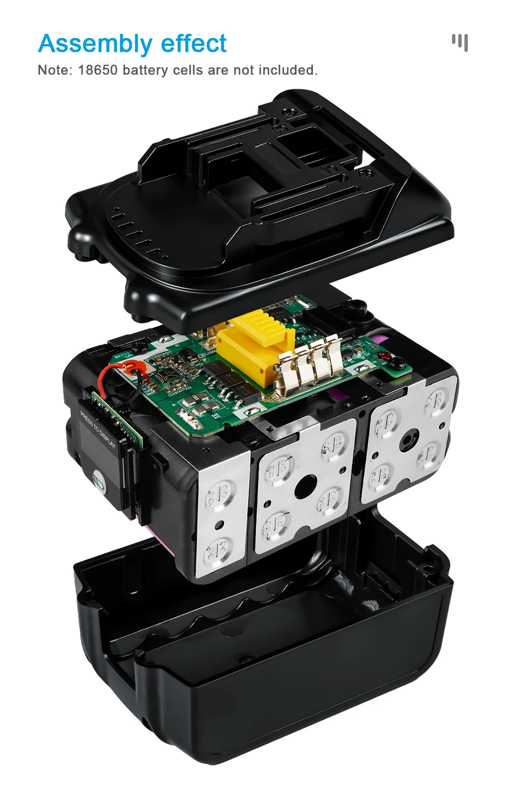 BL1830 Battery Case For Makita 18V DIY 3.0Ah 6.0Ah 1860 1850 Shell Box With BMS