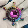 Colorful Fidget Decompression Toy Spinner Finger Spinner Metal Rainbow Color Alloy Metal Anti-Anxiety Toy For Kids Adult 6