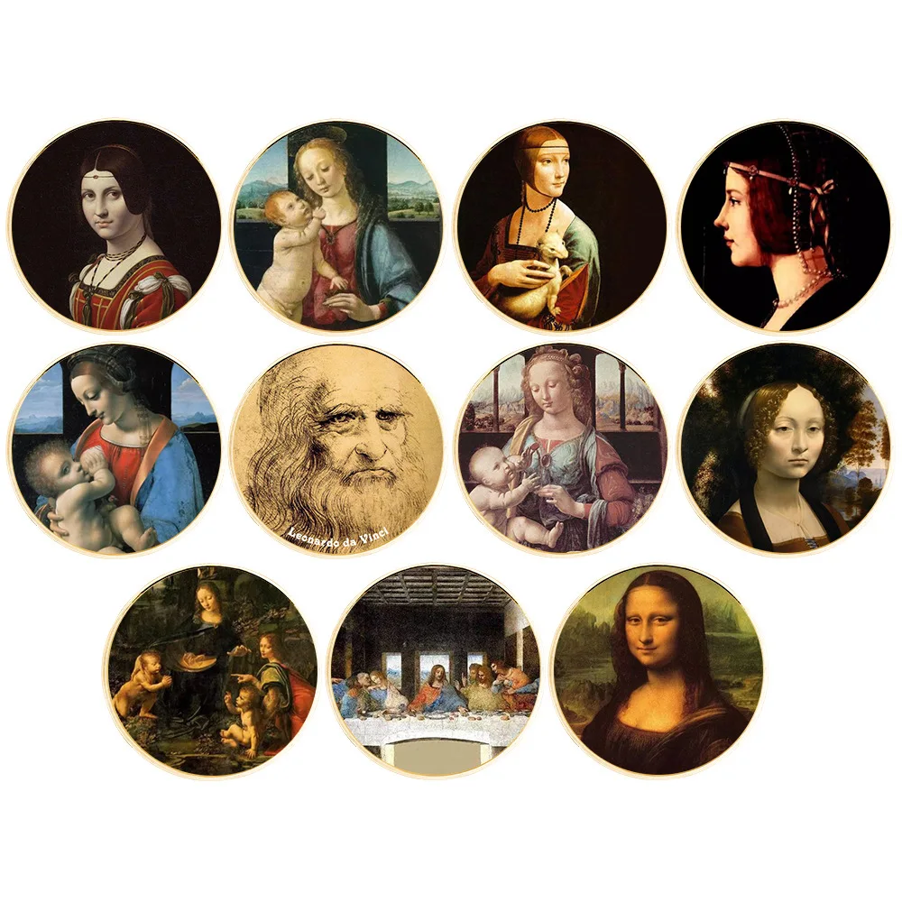 

Exquisite Famous paintings Commemorative Coin Collection Coin Series Commemorative Coin Badge