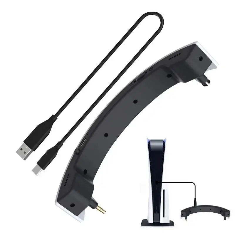 Adattatore Audio Per Altoparlanti Portatili Ps Vr2 Altoparlante Mini Lettore Stereo Semicircolare Portatile Per Altoparlante Esterno Stereo Ps Vr2