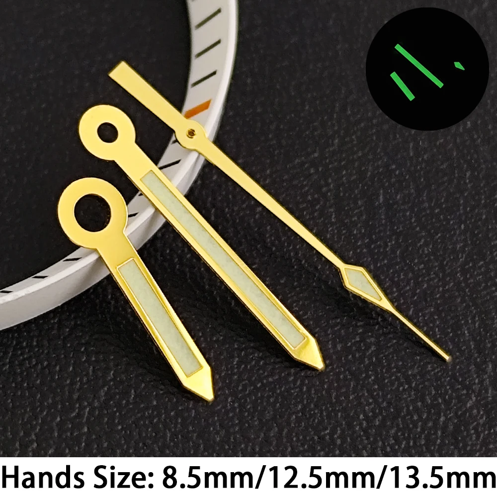 Green Luminous Watch Hands for Mechanical Movements - Replaceable Accessories
