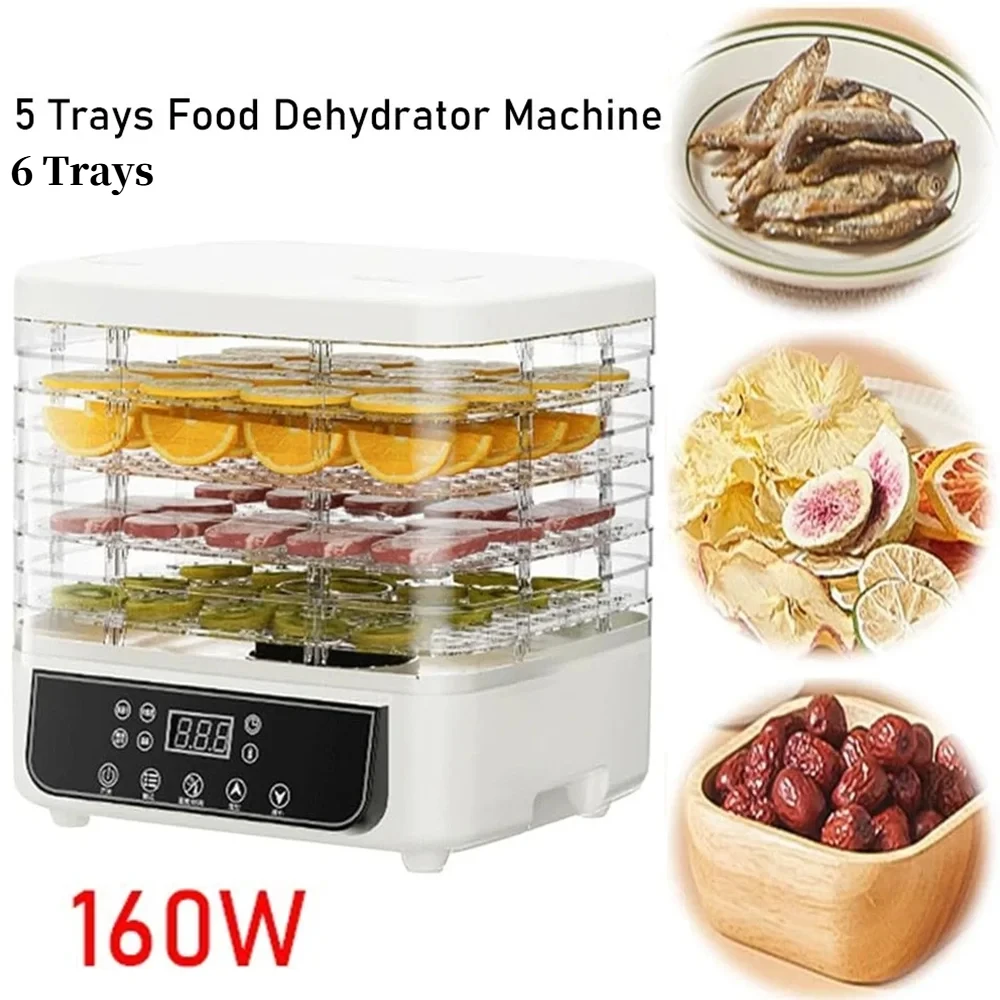 Déshydrateur alimentaire domestique 5 couches pour fruits et légumes, machine de lyophilisation avec température réglable et contrôle tactile 1 Déshydrateur alimentaire domestique 5 couches pour fruits et légumes, machine de lyophilisation avec température réglable et contrôle tactile 1