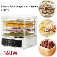Déshydrateur alimentaire domestique 5 couches pour fruits et légumes, machine de lyophilisation avec température réglable et contrôle tactile 1