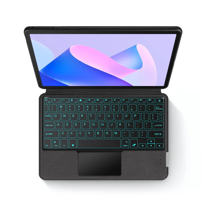 

Backlit Keyboard Case For Huawei MatePad 11 2023 DBR-W00 W10 Mate Pad 11 11" Tablet Case keyboard Arabic Russian Spanish Hebrew
